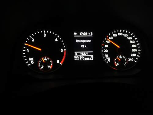 Zu kalter Motor nach 30min Fahrt.