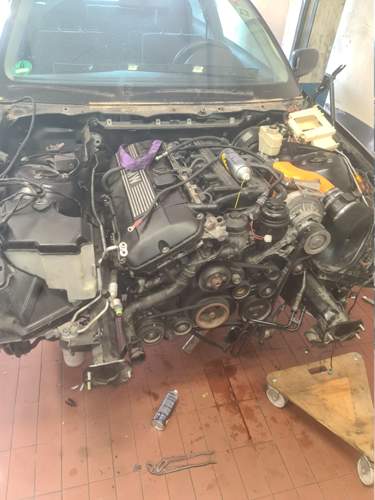 Motor nach einbau