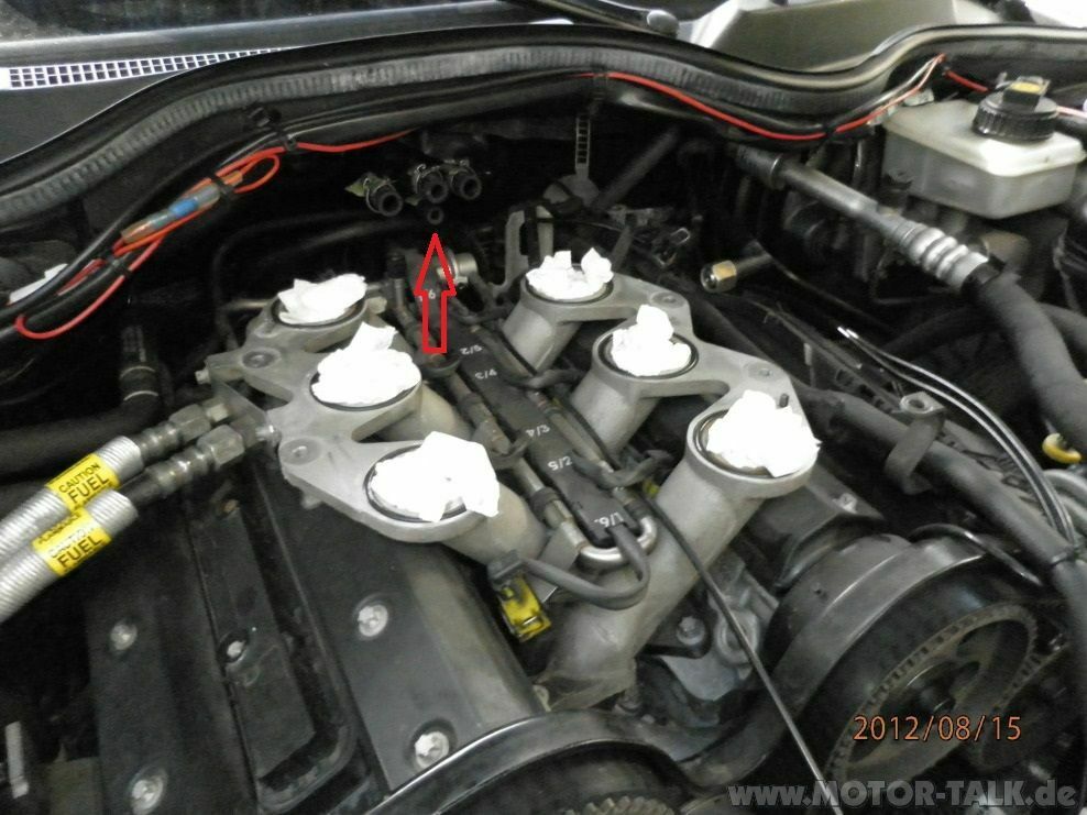 Motorumbau Zündausetzer