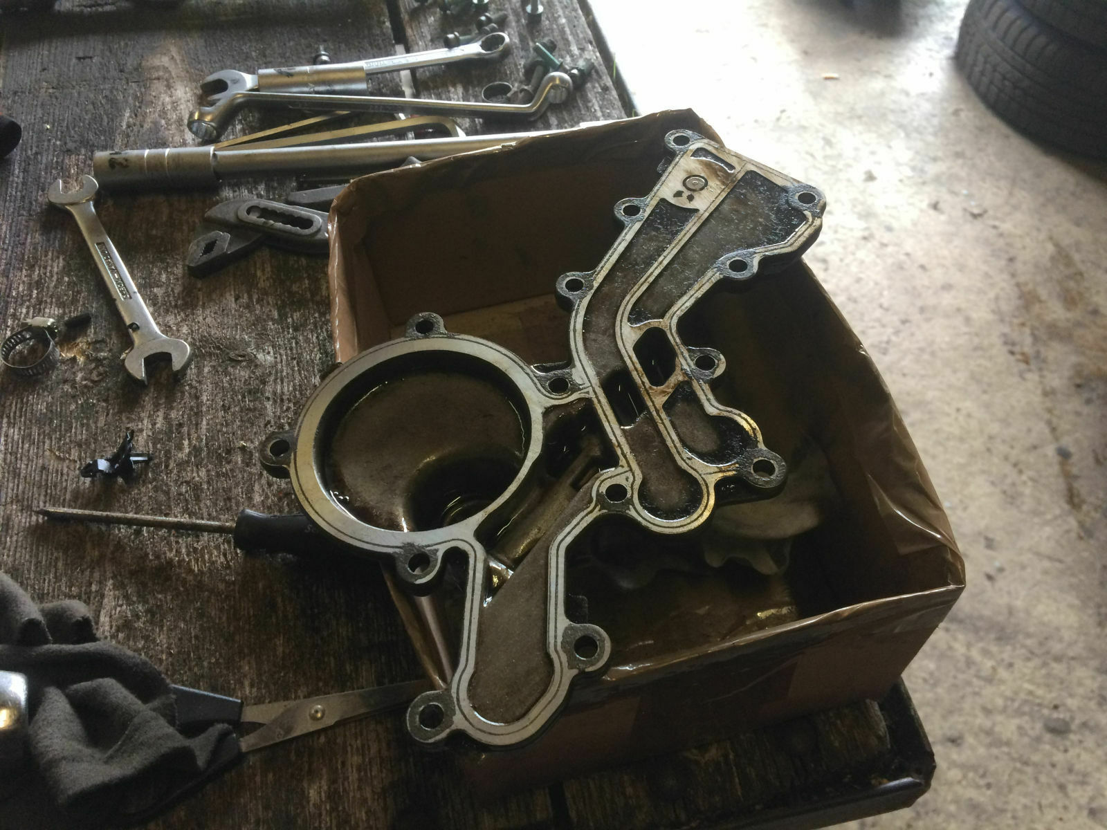 Mototaustausch Audi A4 B5 Avant 2.6 V6