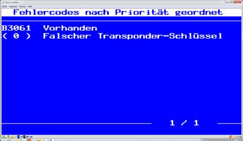 B3061 nach MSG Tausch