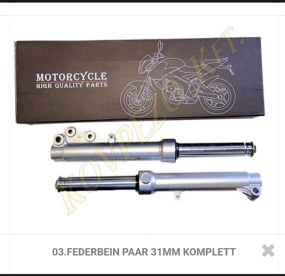 Motowell Magnet 4T Stoßdämpfer vorn
