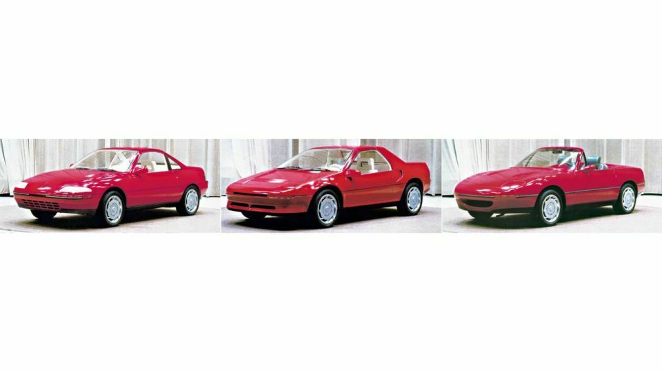 Entwicklungsstufen hin zum ersten Mazda MX-5/Miata