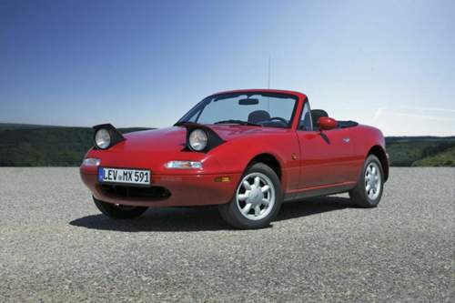 Der Erstling hat die Augen schön: Mazda MX-5, Modelljahr 1990