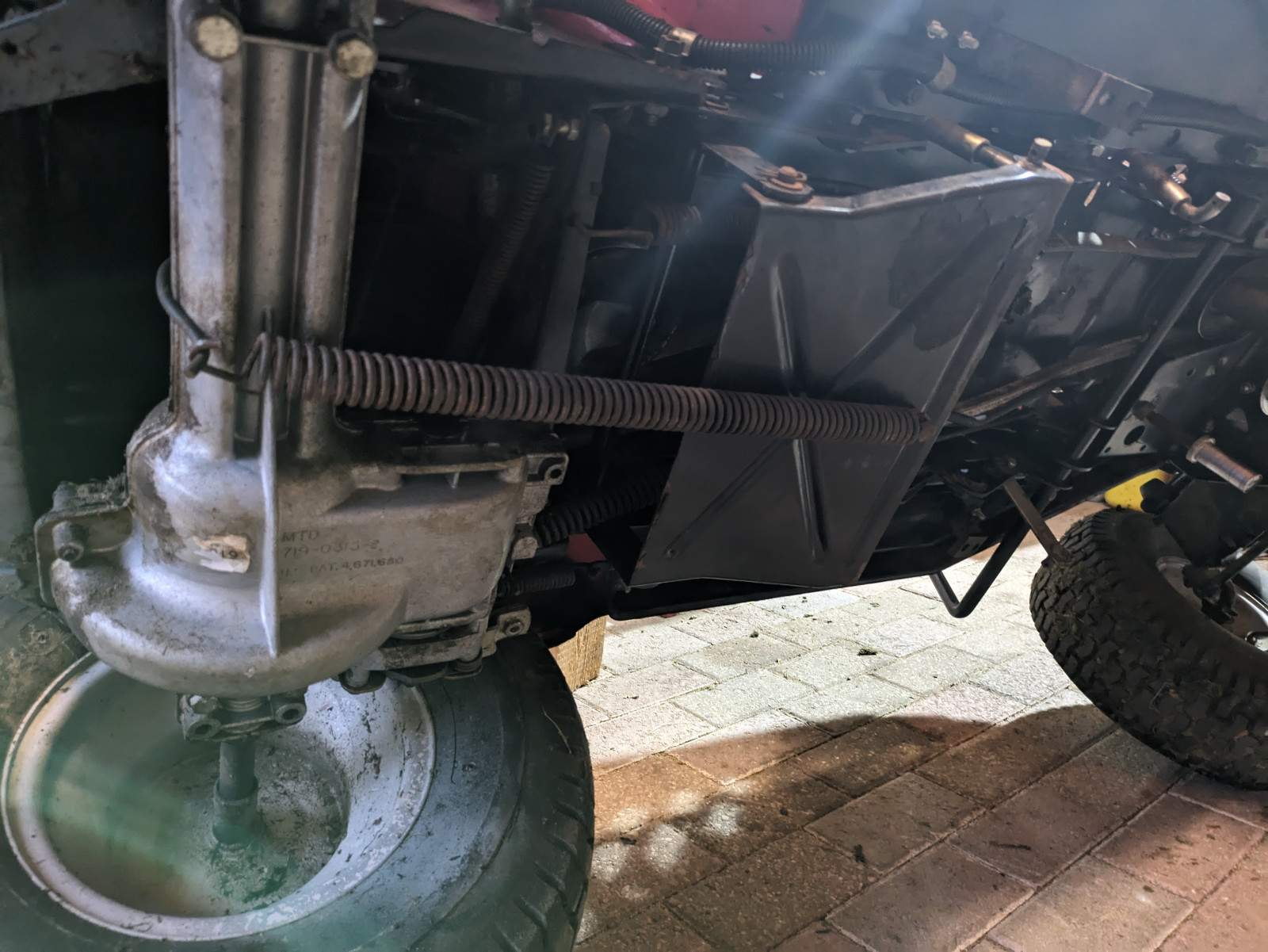 Mähwerk Kupplungskabel Für MTD Troy Bilt - Ersatzkabel Mit Feder