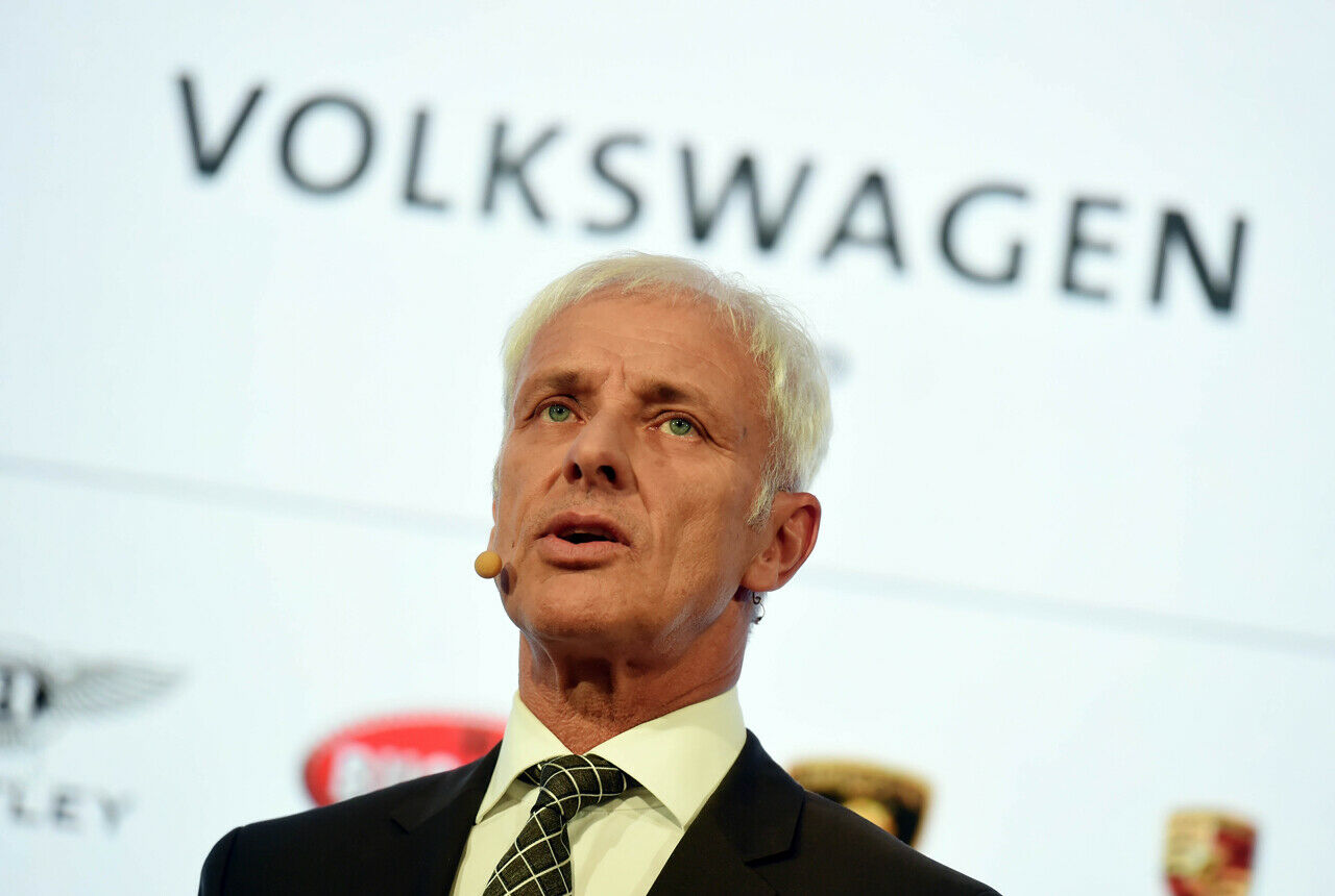 Ein Patzer bei einem Radio-Interview in den USA hatte den VW-Chef Matthias Müller in Bedrängnis gebracht