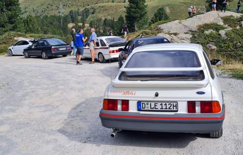 Ford Sierra Scene Switzerland 2023 Tour.