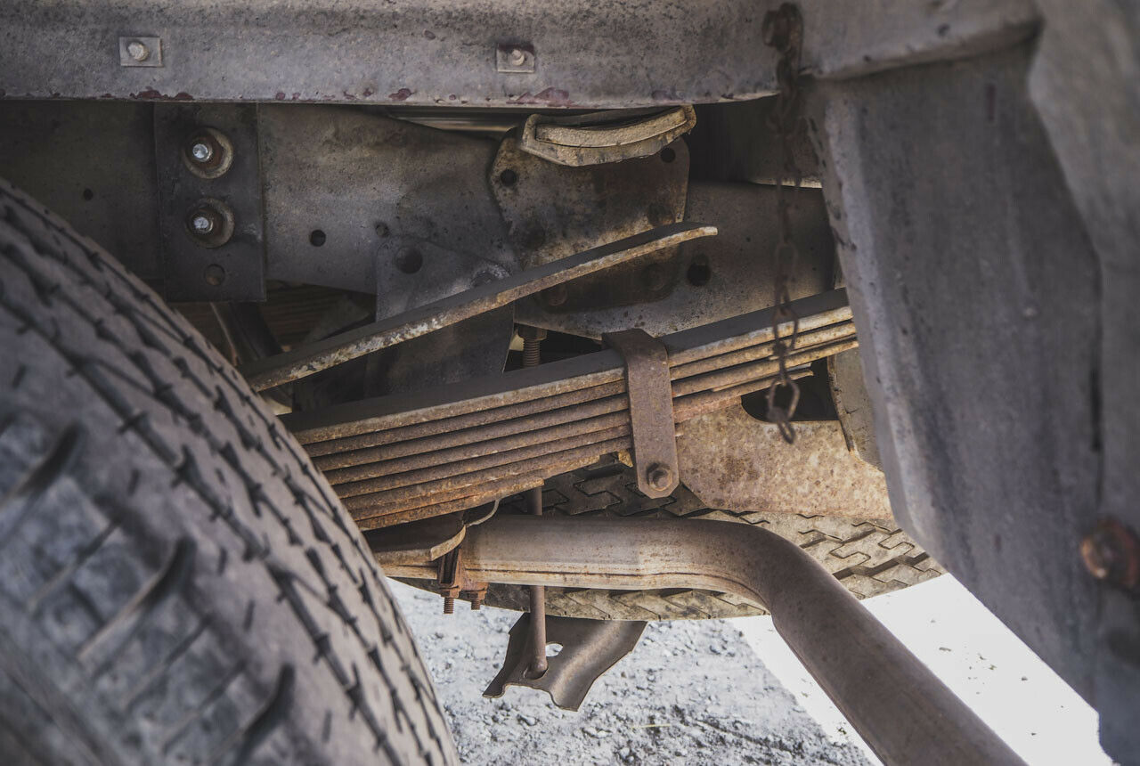 Der Pick-up stammt aus Arizona, wo es nur selten regnet. Da hat Rost wenig Chancen