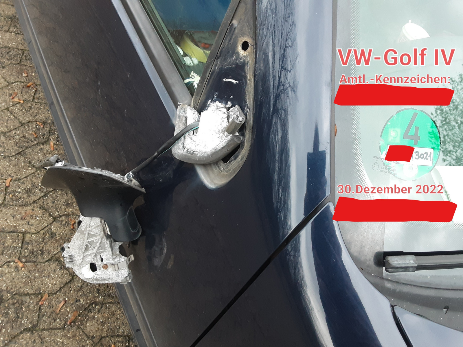 (Mutwillige) Sachbeschädigung im Strassenverkehr