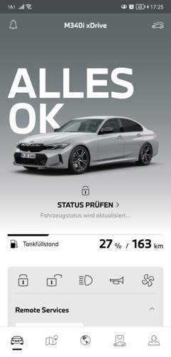 App beim öffnen