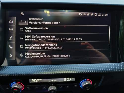 Software Versionen