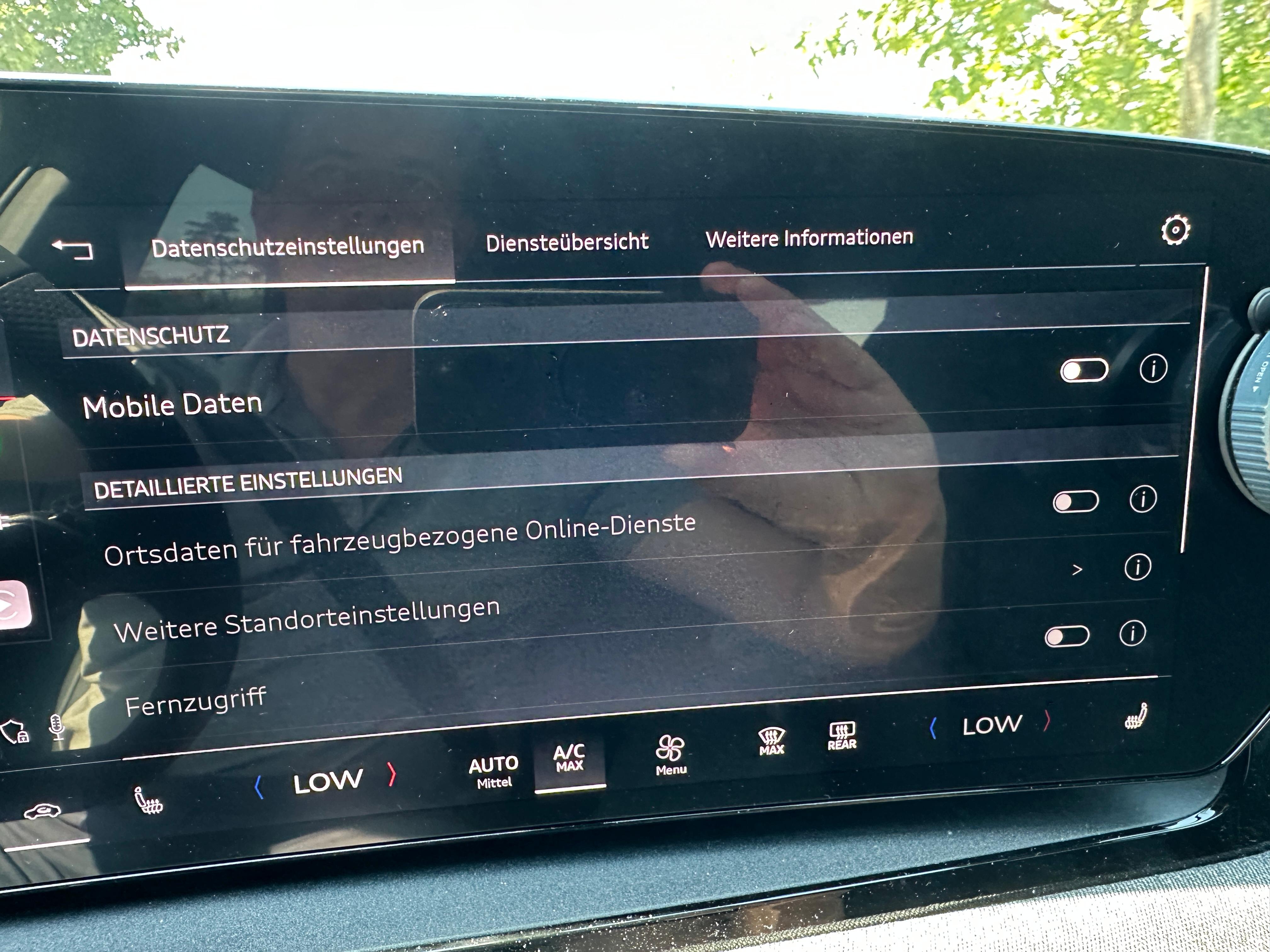 MyAudi app - keine Verbindung/Datebaktualisierung mehr - Fehlermeldung: E:CV.5