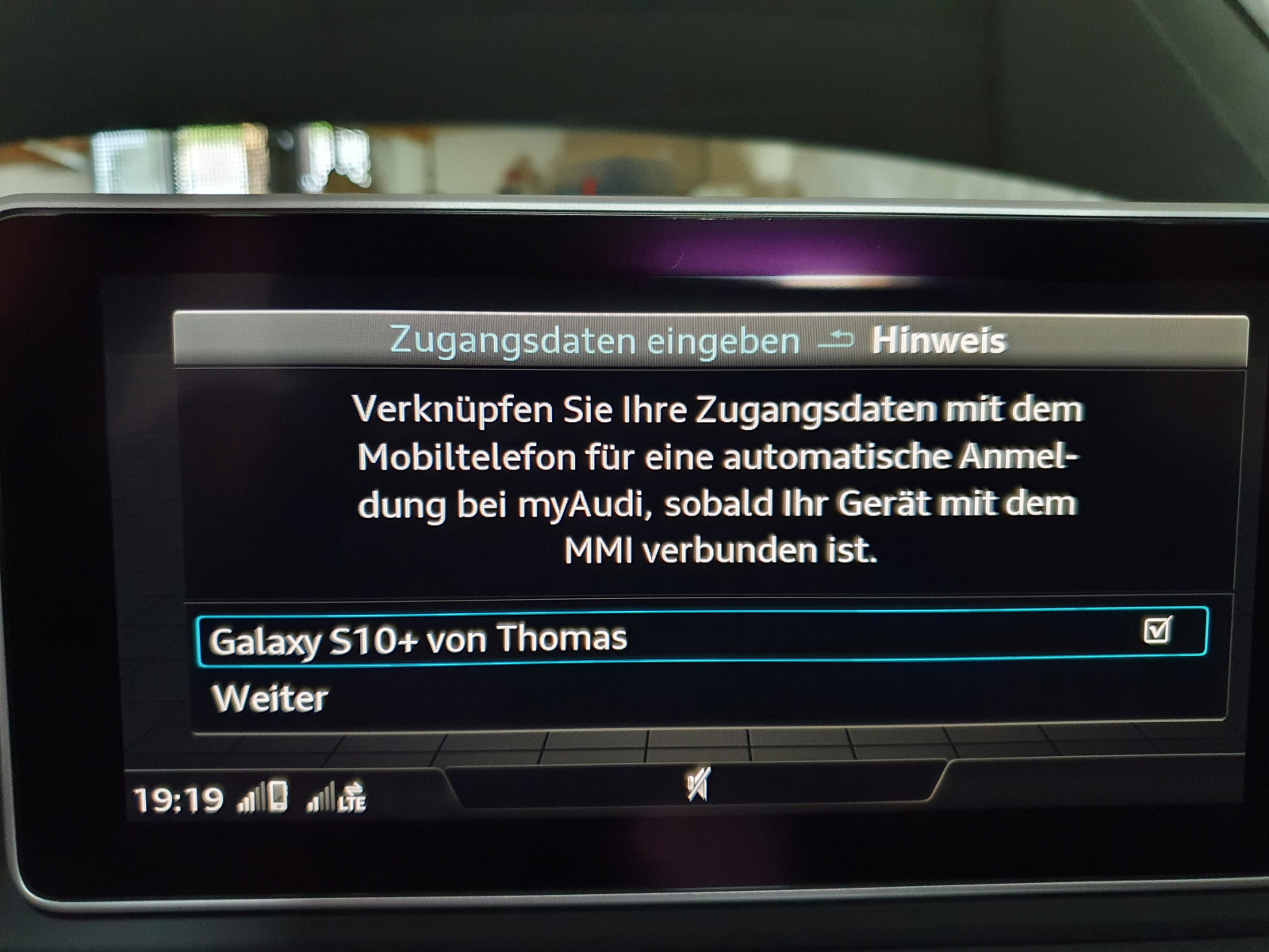 MyAudi Connect Dienste teilweise down?
