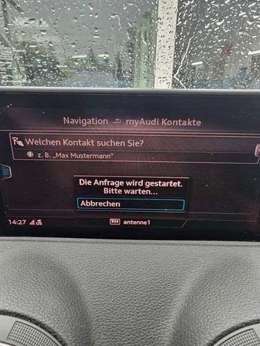 MyAudi Kontakte