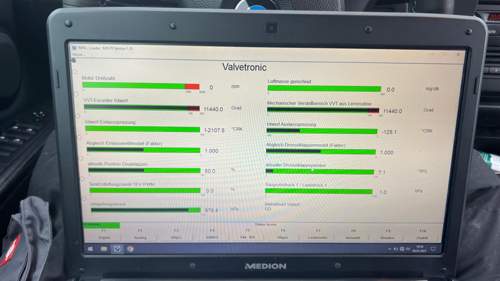 Valvtronic werte