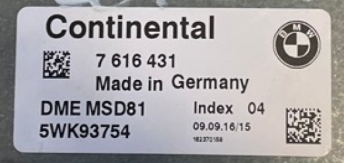 N53 / N54 MSD80 zu MSD81 Wechseln