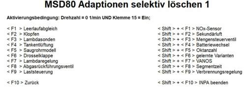 Msd80-adaption