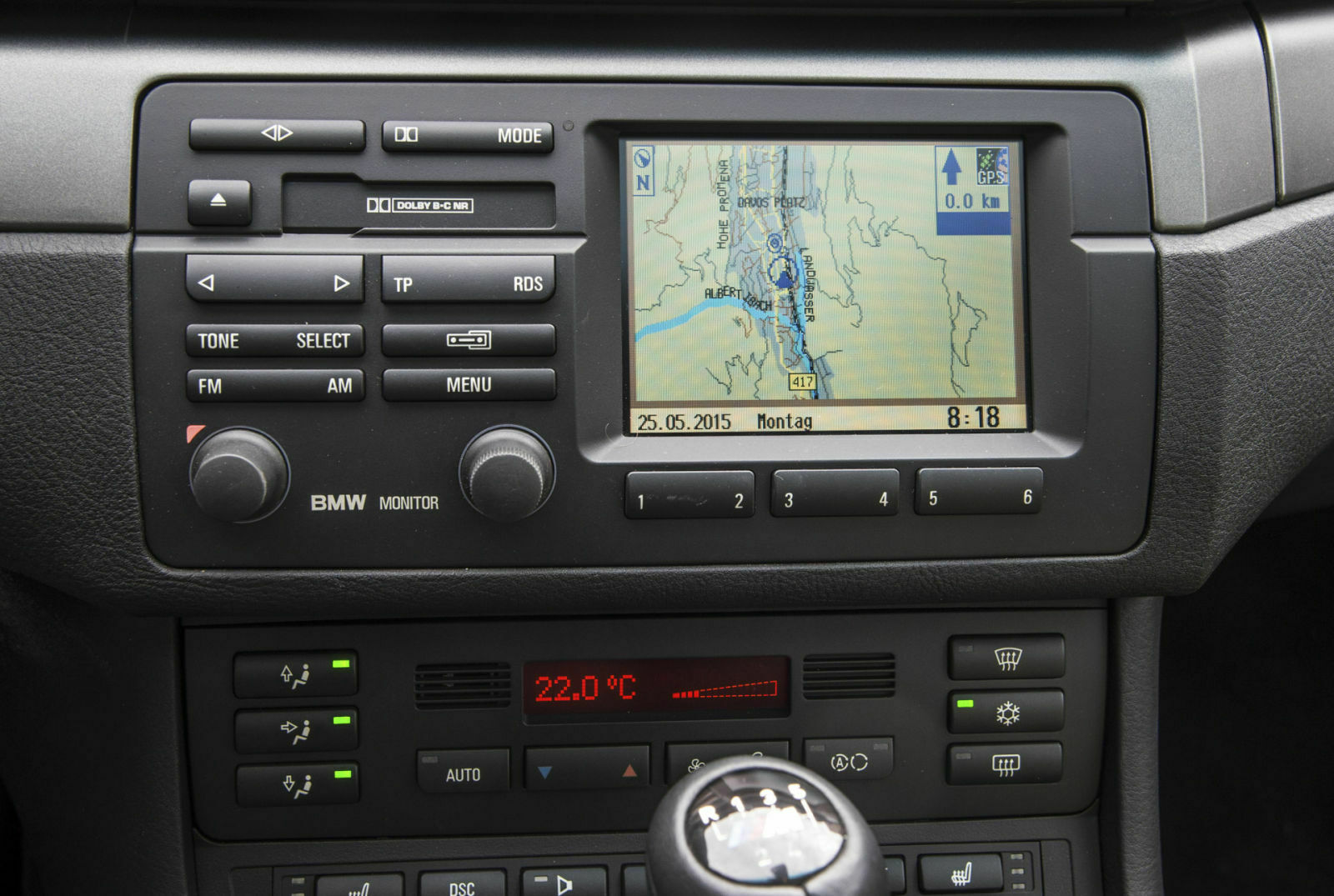 Navigationssystem im BMW E46