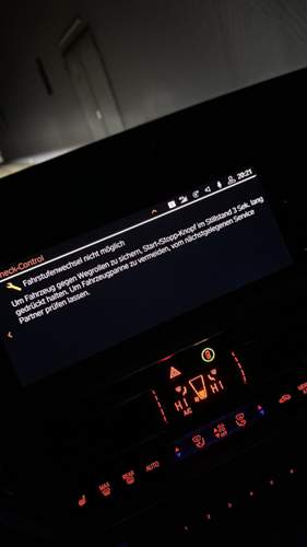Fehlermeldung