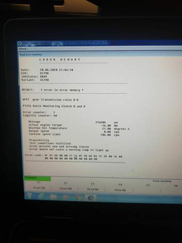 Inpa fehlercode