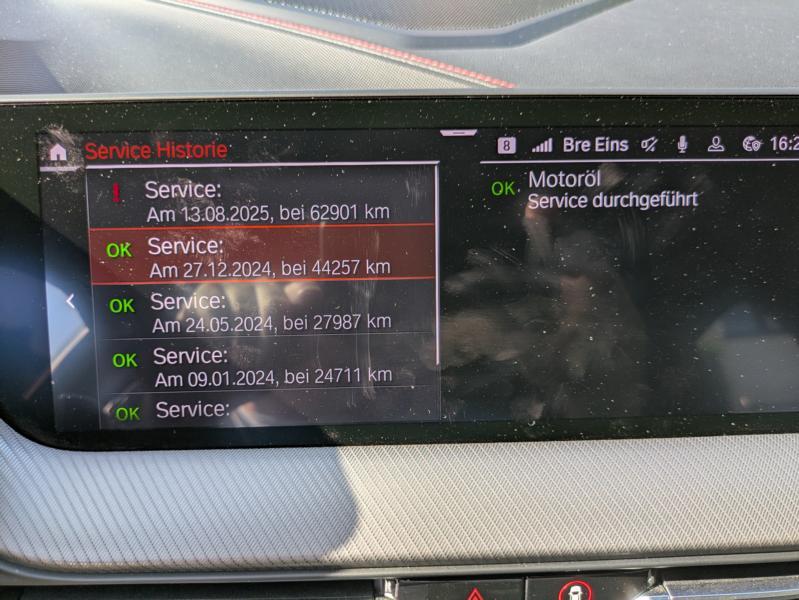 Nach Ölwechsel bei mac-oil - Fehlermeldung "Antrieb" und Service Sichtprüfung in 0 Km