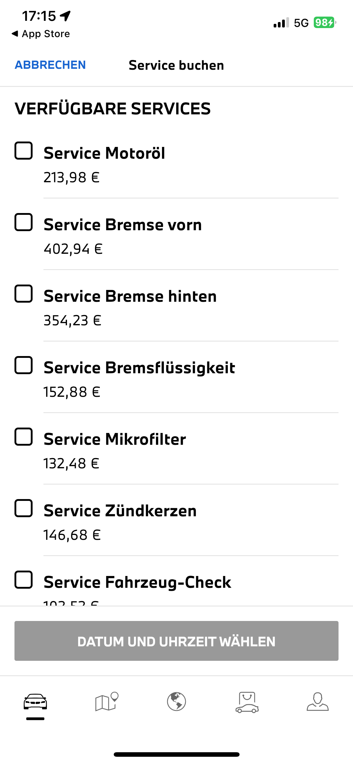 Nach Ölwechsel bei mac-oil - Fehlermeldung "Antrieb" und Service Sichtprüfung in 0 Km