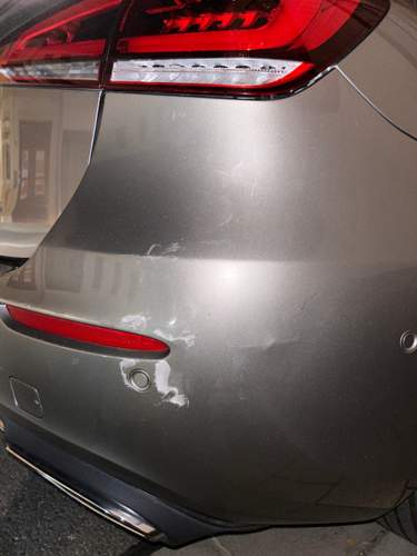Foto nach Unfall
