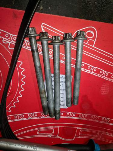 Z12XEP 3x, Schrauben Motorhalter 2x LiMa