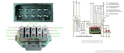 Servo-tempomat-stecker