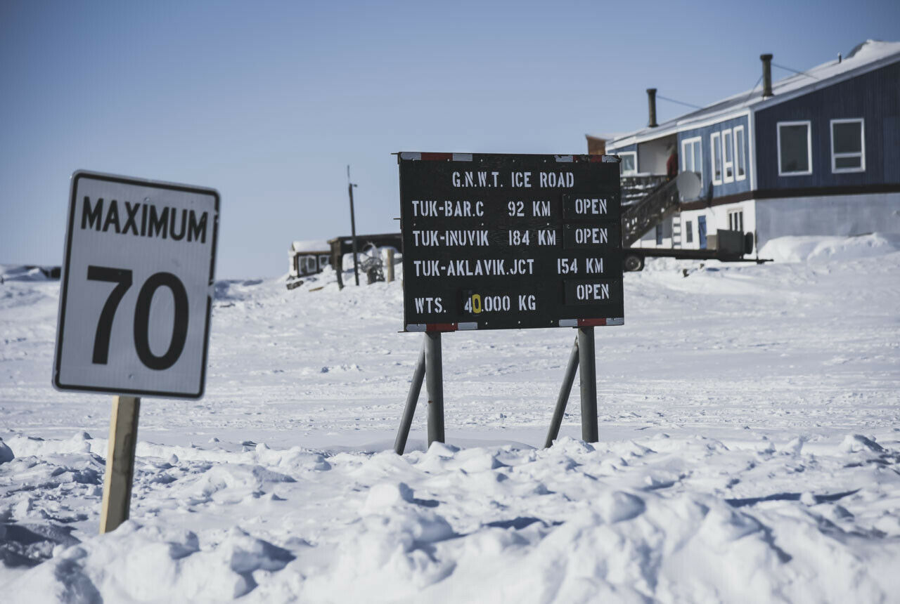 Tuktoyaktuk Winter Road