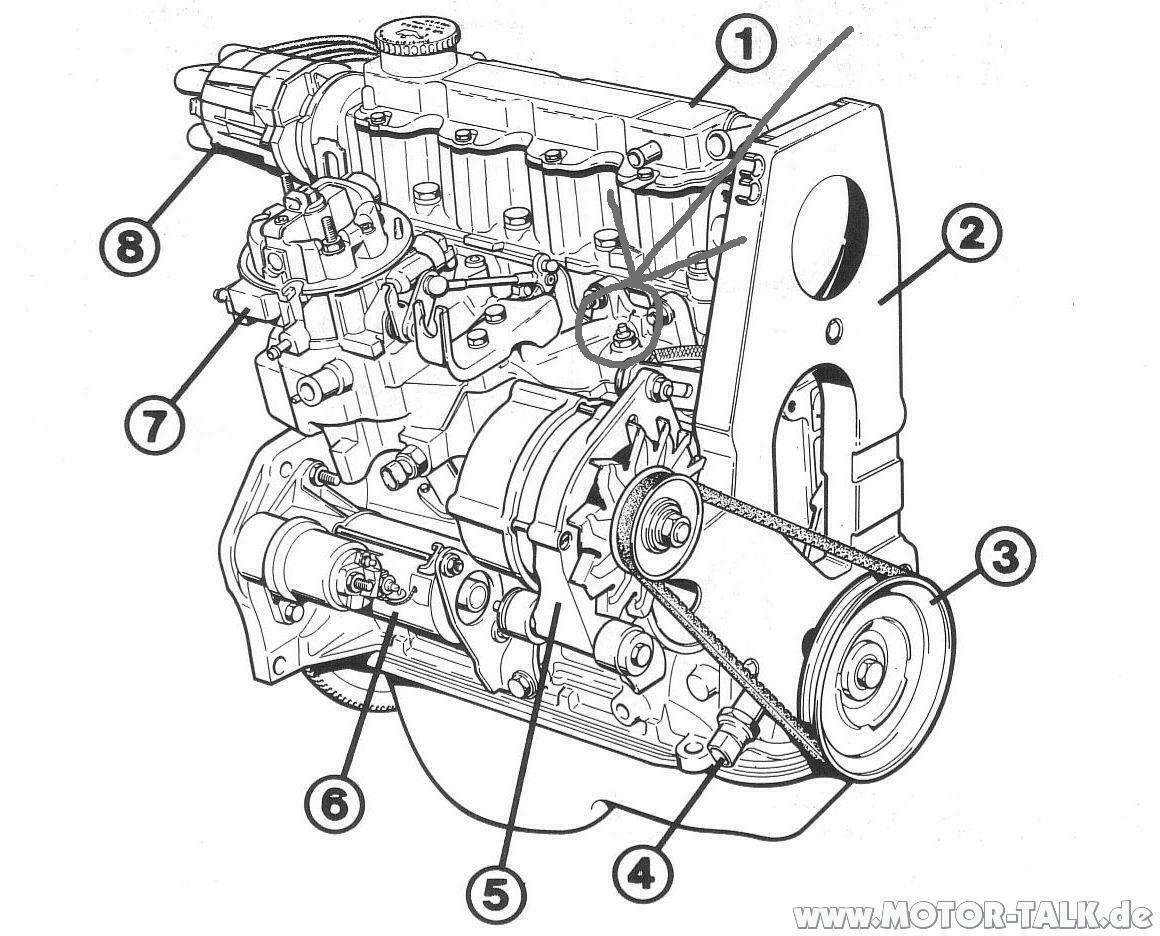 Nach Zündkerzen reinigung Motor schnell zu heiss...wer weiss?