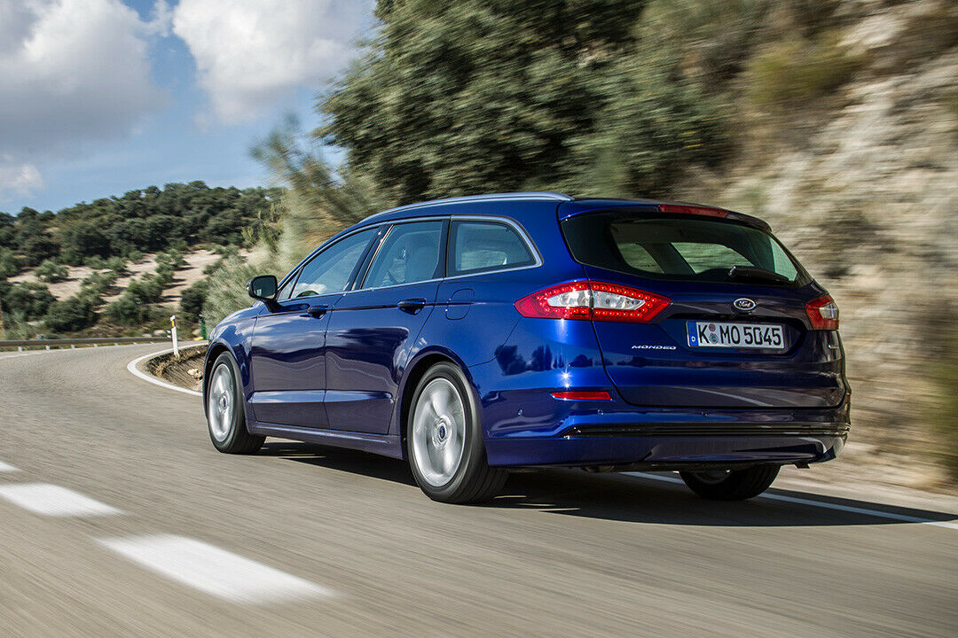 Aus dieser Perspektive sieht man die Schwachstelle des Autos. Ausgerechnet.