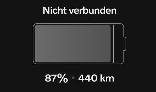 XC40 ER Reichweite 87 % SoC