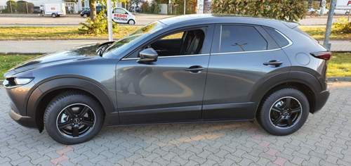 Mazda CX30 mit Winterreifen