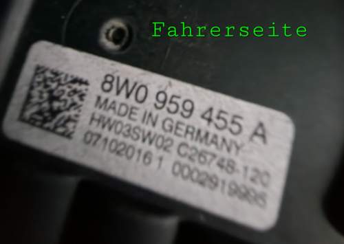 Lüfter Fahrerseite