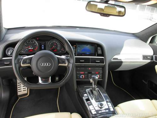 RS6 Schalttafel