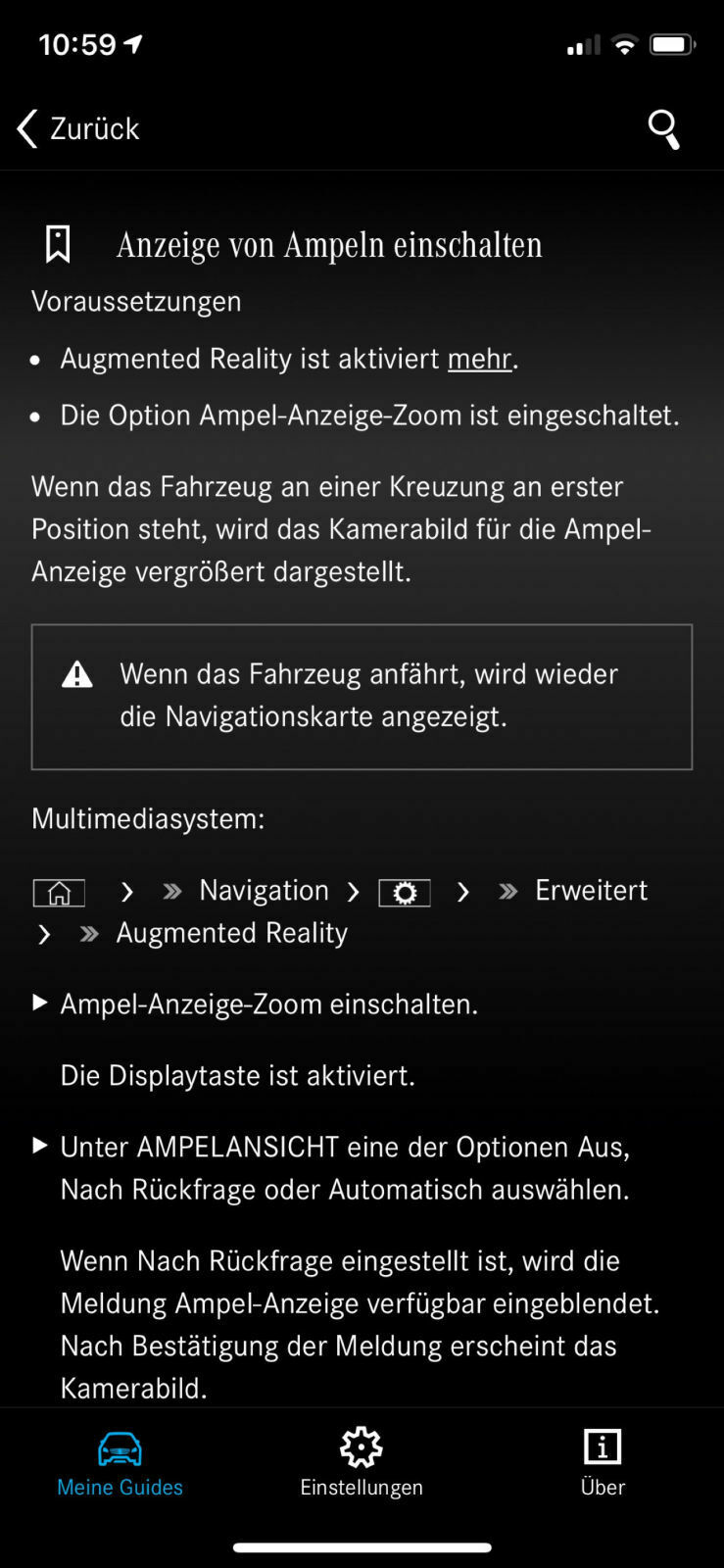 Nachrüstung Augmented Reality