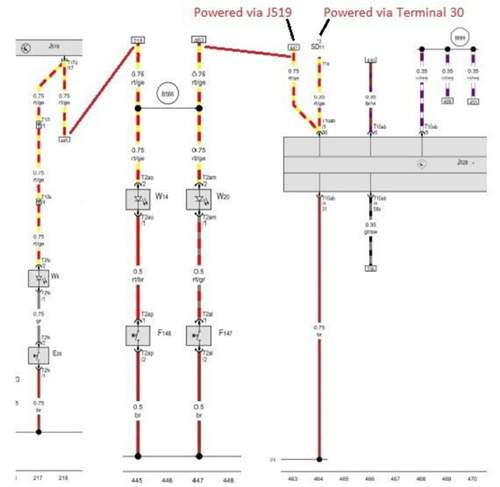 Wiring-diagram-roof-electronics-audi-a6-4g