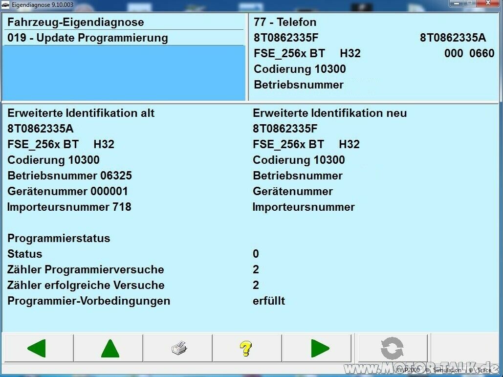 Nachrüstung Original Handyvorbereitung A4 (8K)