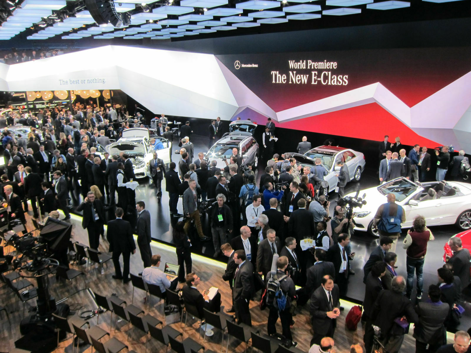In diesem Jahr fand auf der NAIAS unter anderem die Premiere der neuen E-Klasse statt