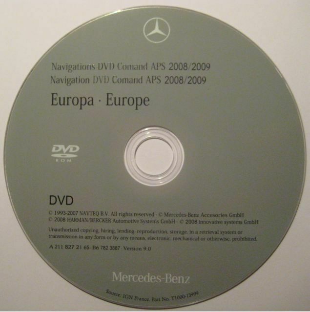 Navi DVD Comand APS 9.0 08-09 Original oder Plagiat?