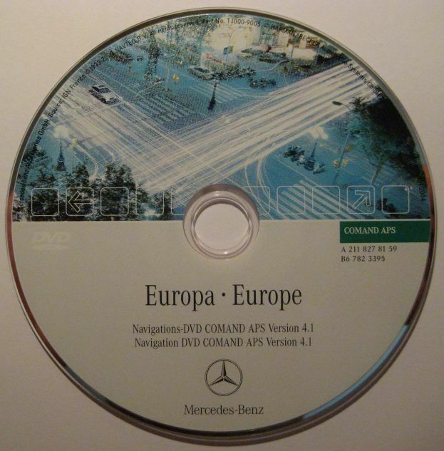 Navi DVD Comand APS 9.0 08-09 Original oder Plagiat?