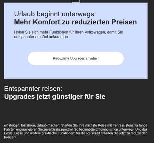 Navi reduziert