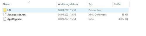 Ordner nach entpacken
