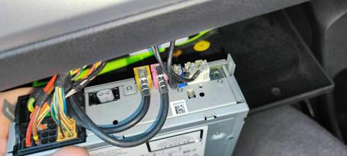Infotainment hinten