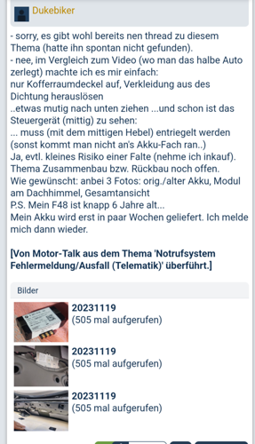 BMW F48 TCB entriegeln