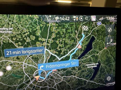 Und hier die Alternativroute