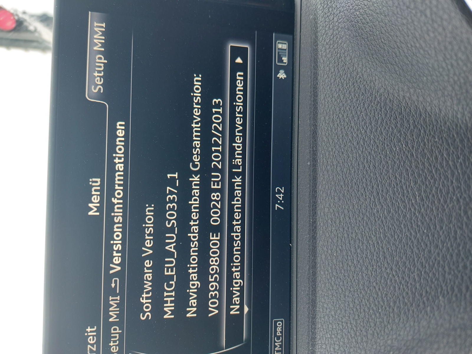 Navigation Update