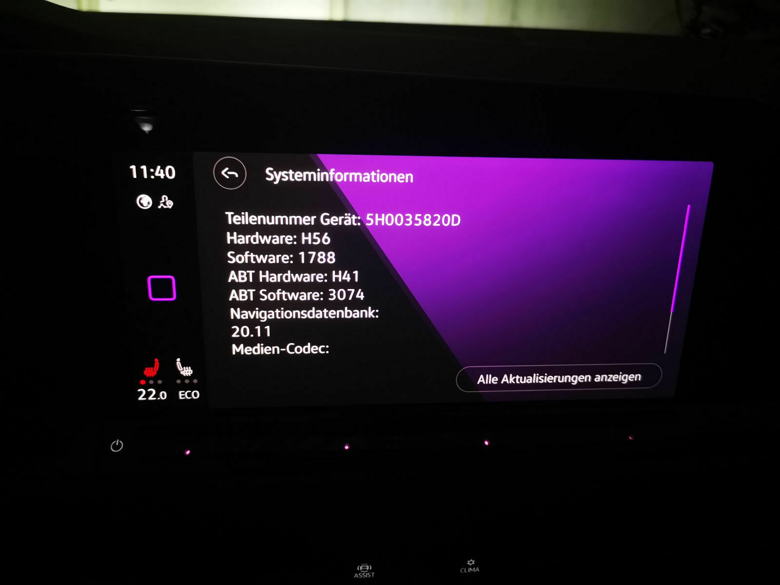 Navigation vergißt meinen Standort zu Hause...