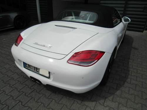 Heckansicht Boxter S 987
